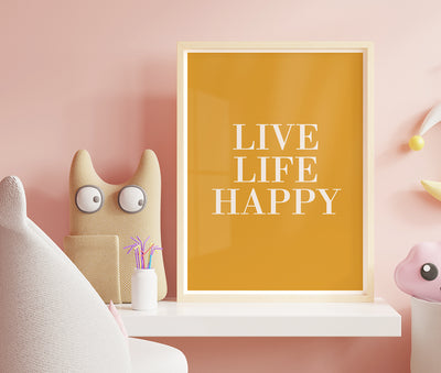 Custom text / Quote poster 50x70 cm