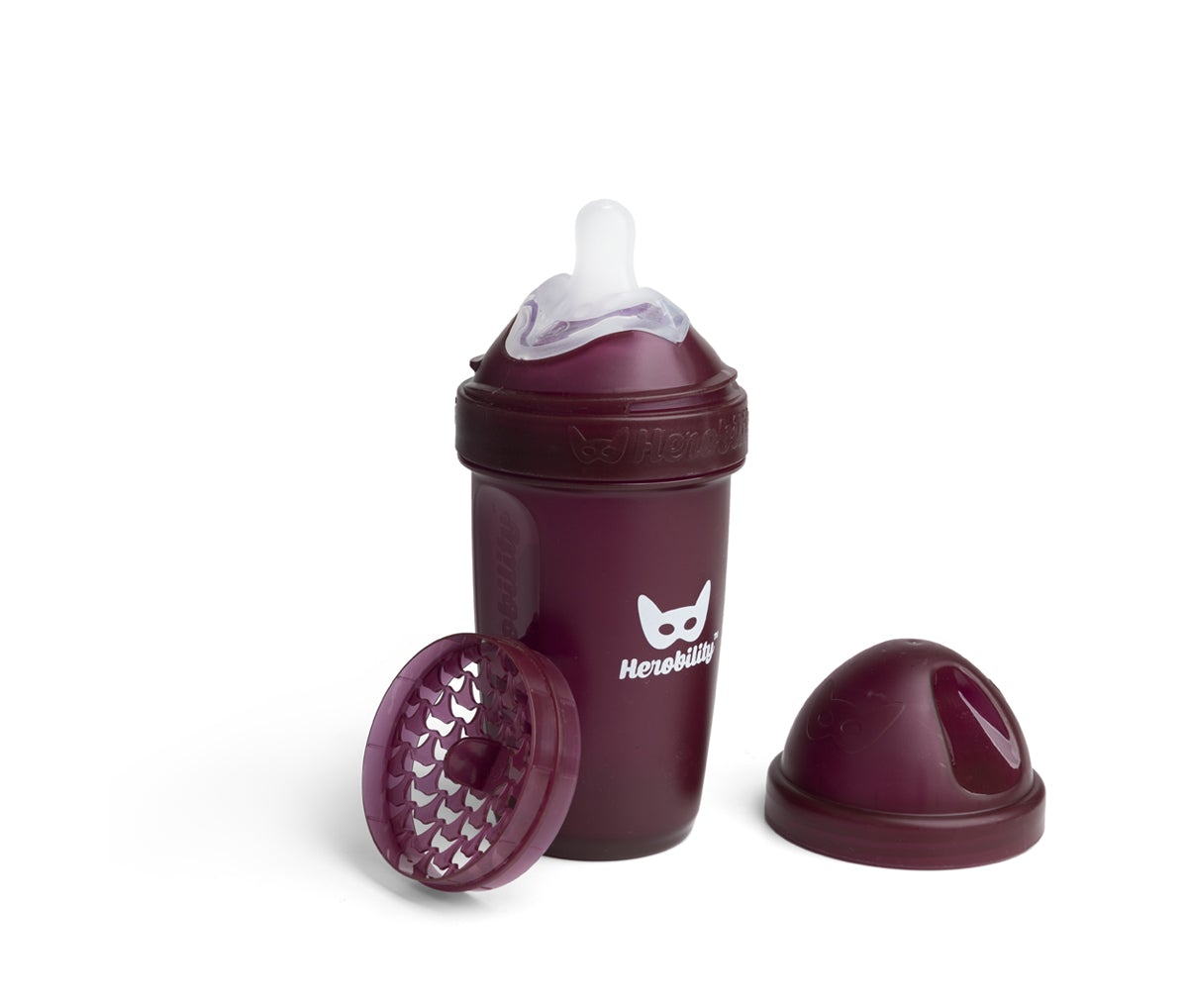 Double Anti-Colic Baby Bottle LT 240 ml Merlot